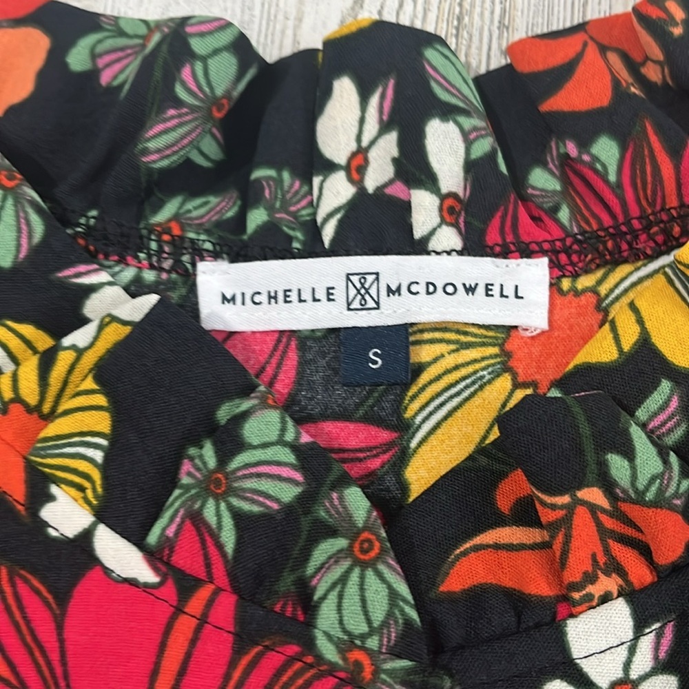Michelle McDowell Karis Vintage Petals Dress Size Small - Picture 5 of 9
